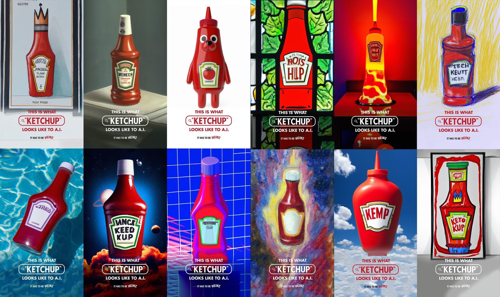 kampania “AI Ketchup” firmy Heinz